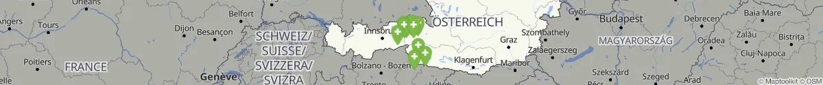 Map view for Pharmacies emergency services nearby Strassen (Lienz, Tirol)